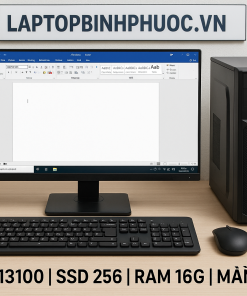 PC văn phòng: I3-13100 | SSD 256 | Ram 16G | 22 inh