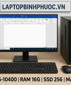 PC văn phòng : Main H510 |  I5-10400 | Ram 68G | SSD 256 | 22 inh