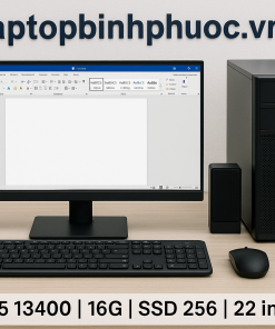 PC văn phòng: Main H610| i5 13400| 16G| SSD 256|  22 inh
