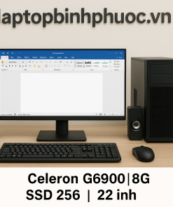 PC văn phòng : Main H610 | Celeron G6900| Ram 8G | SSD 26G| Màn 22 inh