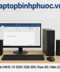 PC văn phòng Main H610 | i3 1200| SSD 256| Ram 8G| Màn 22 inh