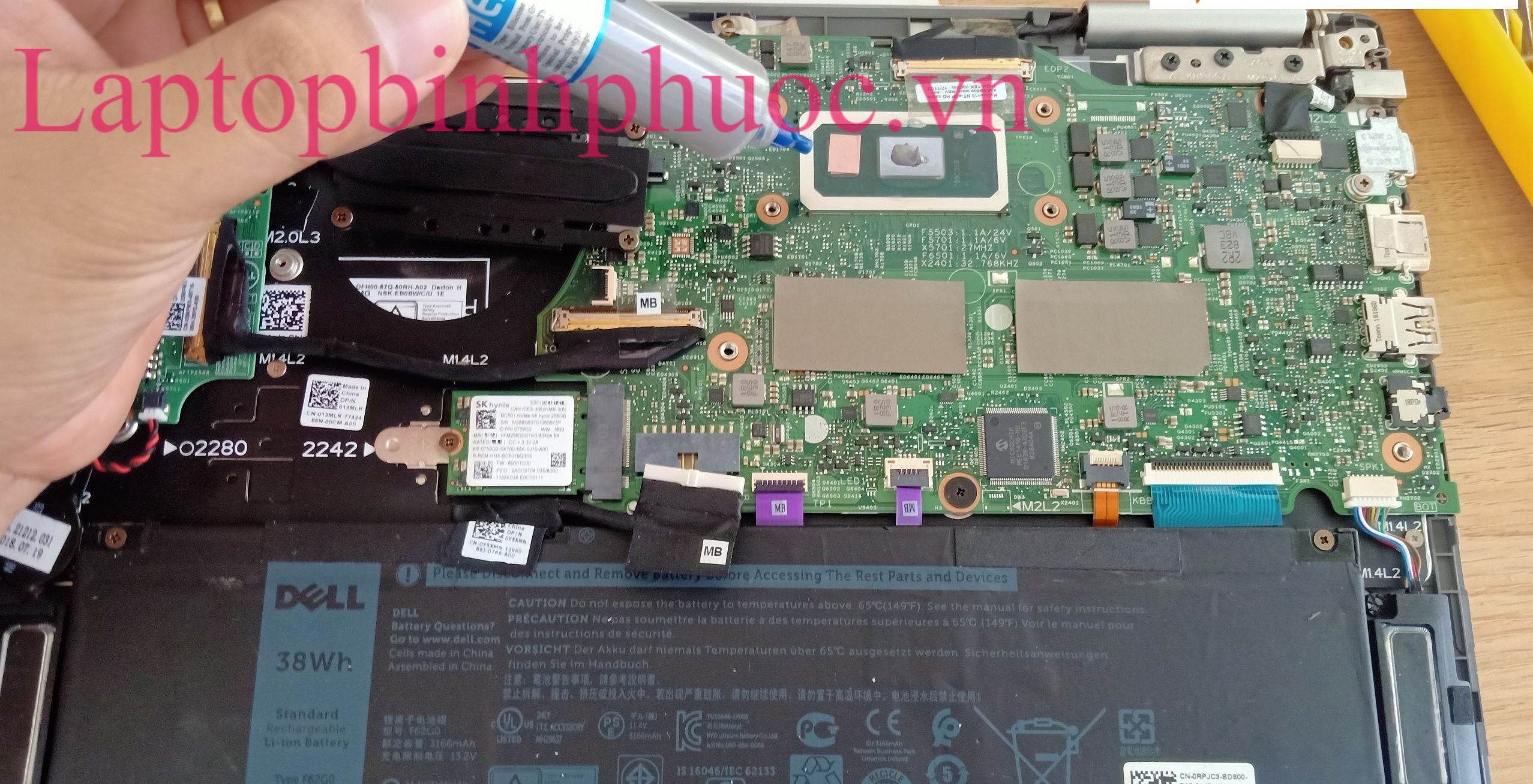 Vệ sinh laptop Hớn Quản