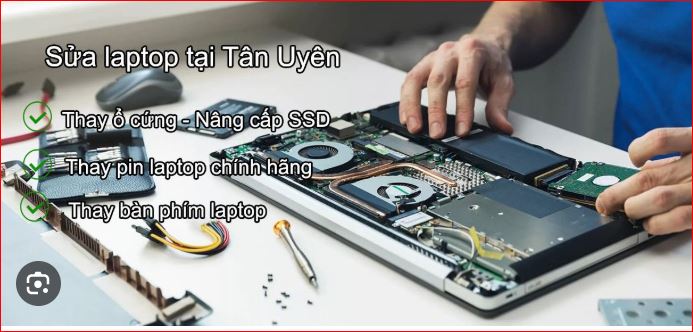 Trung tâm sửa laptop Bàu Bàng